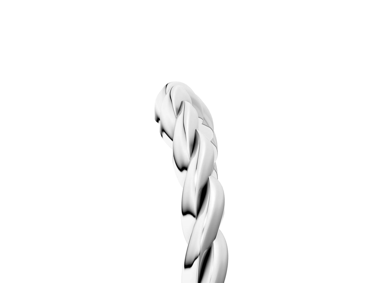 Platinum Marquise Diamond Twist Eternity Band with Bezel Setting_17