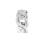 Platinum Marquise Diamond Wave Band with Channel Setting_17