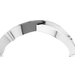Platinum Pavé Round Diamond Twist Band with Channel Setting_16