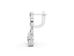 Platinum Pear, Marquise and Round Diamond Sacramento Drop Earrings_3