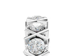 Platinum Round Diamond Channel Set Band with X-Prong Detail_17