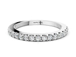 Platinum Round Diamond Pavé Eternity Band with Micro Prong Setting_12