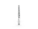 Platinum Round Diamond Pavé Set Eternity Band_14
