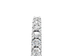 Platinum Round Diamond Pavé Set Half Eternity Band_17