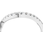 Platinum Round Diamond Pavé Twist Band with U-Prong Setting_16