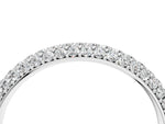 Platinum Round Diamond Pave Set White Gold Eternity Band_40