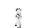 Platinum Square Diamond Twist Band with Bezel Setting_17