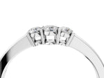 Platinum Three-Stone Round Diamond Tension Set Solitaire Band with Prong Setting_16