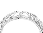 Platinum Twisted Vine Filigree Band_16