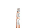 Rose gold Channel Set Baguette Diamond Eternity Band_5