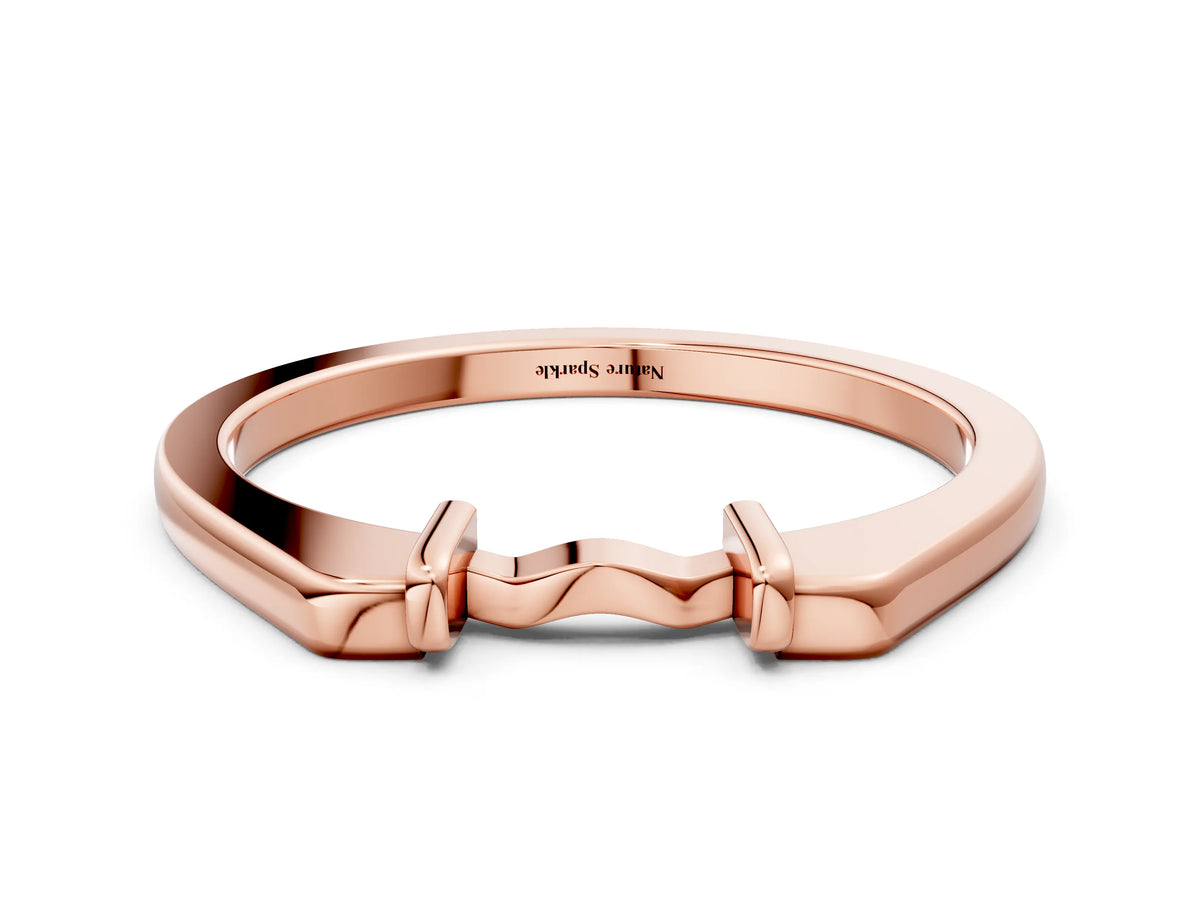 Rose gold Classic Knot Twist Band
