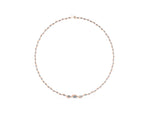 Rose gold Marquise Diamond Riviera Necklace_1