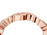 Rose gold Marquise Diamond Vine Eternity Band with Bezel Setting_4