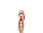 Rose gold Milgrain Bezel and Marquise Diamond Band_5