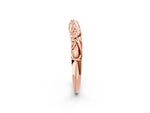 Rose gold Twisted Vine Filigree Band_2