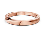 Rose gold Vintage Engraved Milgrain Band