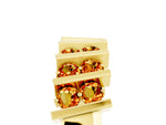 Round Citrine Anniversary Band in Yellow gold with Channel Setting and Vertical Prongs_5