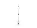 Silver Bamboo-Inspired Plain Metal Band_14
