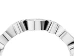 Silver Bezel Set Marquise and Round Diamond Stackable Band_16