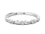 Silver Bezel-Set Round Diamond Marquise Eternity Band_12