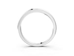 Silver Classic Plain Metal Band_15