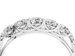 Silver Five-Stone Round Diamond Prong-Set Band_16