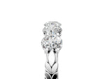 Silver Five-Stone Round Diamond Prong-Set Band_17