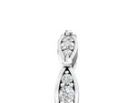 Silver Marquise Diamond Pavé Eternity Band with Bezel Setting_17