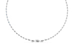 Silver Marquise Diamond Riviera Necklace_2