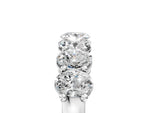 Silver Oval Diamond Shared Prong Eternity Band_17