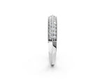 Silver Pavé Round Diamond Milgrain Eternity Band_14