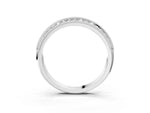 Silver Pavé Round Diamond Milgrain Eternity Band_15
