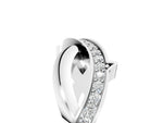 Silver Pavé Round Diamond Twist Band with Channel Setting_11