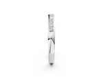 Silver Princess Cut Channel Set Diamond Eternity Band_14