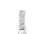 Silver Princess Cut Diamond Channel Set Eternity Band_17