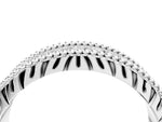 Silver Round Cut Diamond Pave Eternity Band with Bead Prong Setting_16