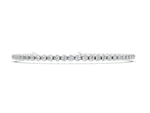 Silver Round Diamond Bezel Tennis Bracelet_12