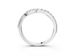 Silver Round Diamond Curved Pavé Wedding Band with Shared Prong Setting_15
