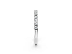 Silver Round Diamond Eternity Band with Prong Setting_14