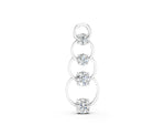 Silver Round Diamond Four-Prong Circle Pendant_2