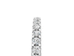 Silver Round Diamond Pavé Eternity Band with Micro Prong Setting_17