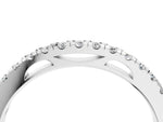 Silver Round Diamond Pavé Set Eternity Band_16