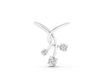 Silver Round Diamond Prong Set Pendant_2