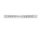 Silver Round Diamond Spiral Tennis Bracelet with Prong Setting_2
