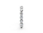 Silver Round Diamond Woven Full Eternity Band_14