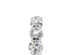 Silver Round Diamond Woven Full Eternity Band_17