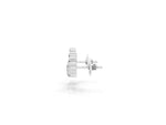 Silver Round and Heart Diamond Petite Ear Climber Earrings_3