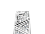 Silver Triangle Diamond Geometric Mens Band_17