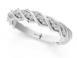Silver Twisted Pavé Round Diamond Eternity Band with Shared Prong Setting_13