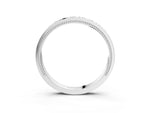 Silver Vintage Engraved Milgrain Band_15